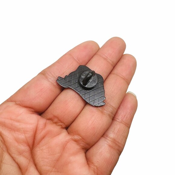 ⭐Oz Pink Frog Alloy Pins Cartoon Cute Animal Enamel Brooch He/Him New - Picture 3 of 6